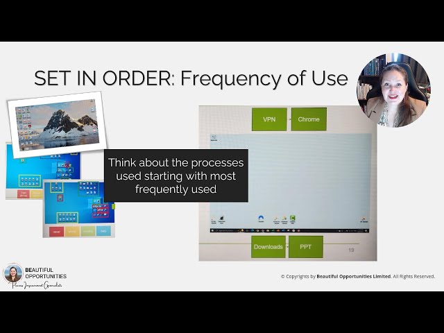 Clean Up Your Digital Clutter with 5S: Desktop Organization Example