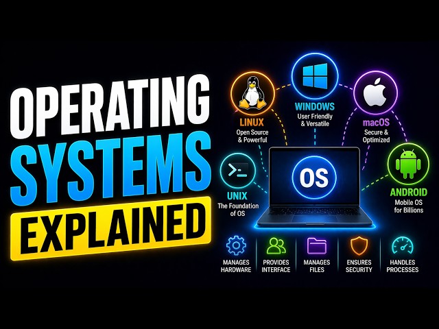 Operating Systems Explained | How Operating Systems Work (For Beginners & IT Pros)