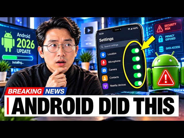 STOP! Android's 2026 Update Just Turned ON 5 Dangerous Settings Without Asking