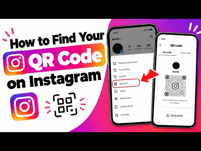 How To Find  your Qr Code on Instagram2026 (Fast And Easy)