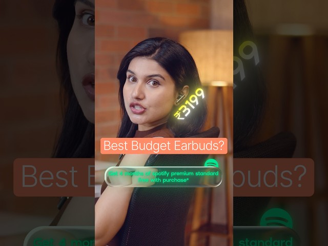 These Budget Earbuds are Surprisingly Good! #GIF #shorts