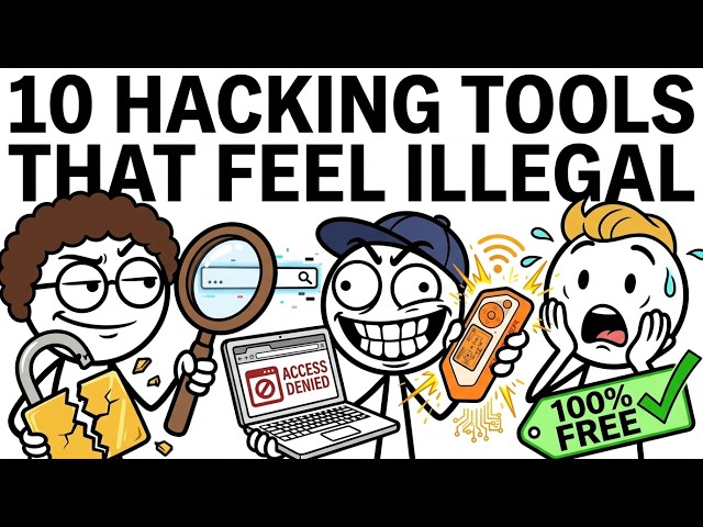 10 Hacking Tools That Feel Completely Illegal To Know