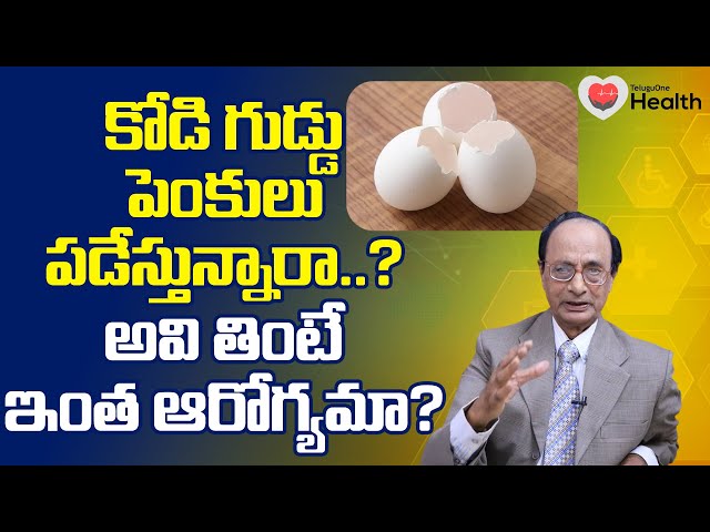 Food for Heart | కోడి గుడ్డు పెంకులు పడేస్తున్నారా? అవి తింటే Dr. G Lakshmana Rao | TeluguOne Health