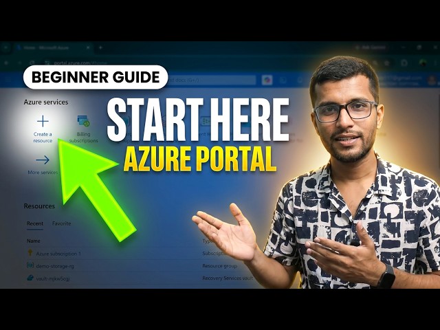 Portal Overview, Managed vs Non-Managed Services in Azure | Easy Explanation
