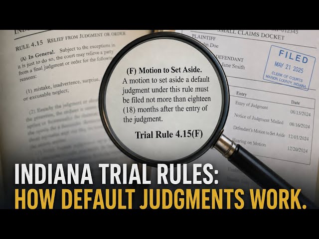 Indiana Trial Rules, ....6up VS Ziggy