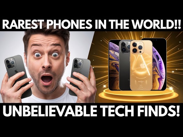 World's Most Expensive & Rare Phones! | You’ve NEVER Seen a Phone Like This | SoWhats Next