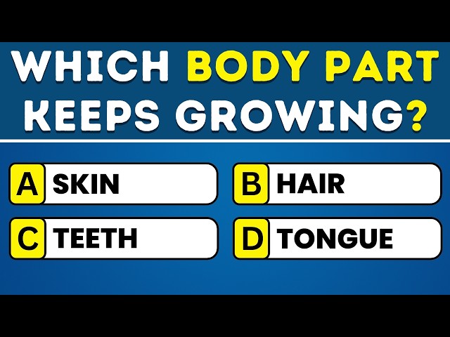 Can You Pass This Human Body Quiz? 🧠 Try 40 Anatomy Questions! 💪