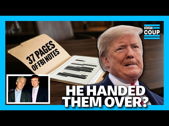 Trump HANDS OVER Sexual Assault Accuser FBI Notes?!?