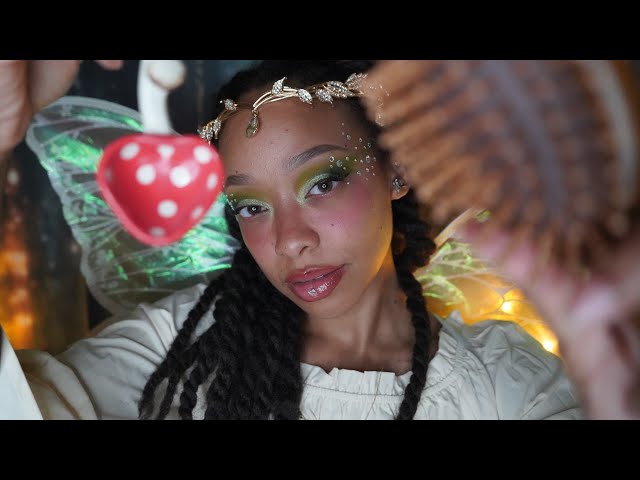 ASMR | A Fairy Enchants You to Sleep 🧚‍♀️✨ (Fantasy roleplay, pampering, layered sounds) 💤