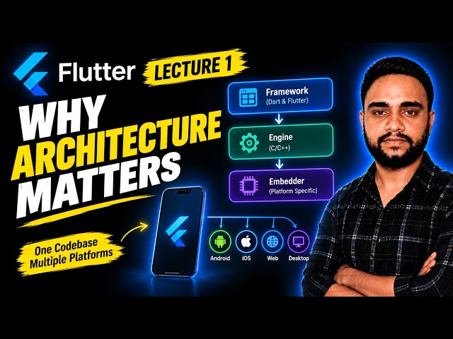 Why Architecture Matters | Lecture 1.1 | Flutter Full Course I Continue..
