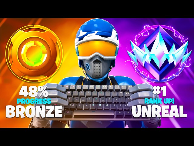 Unranked To Unreal SPEEDRUN... (Fortnite Solo Ranked)