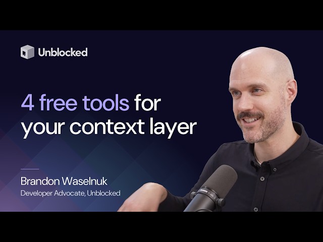 4 free open source tools to build your own context layer