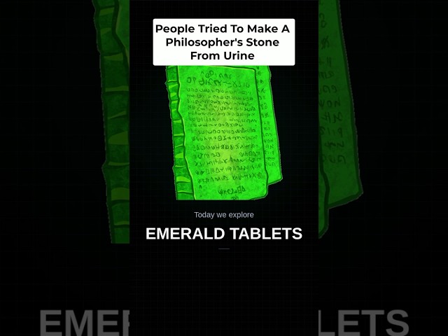 Alchemy Book Reveals Urine Stone Secret! Wild Website Revealed! #shorts