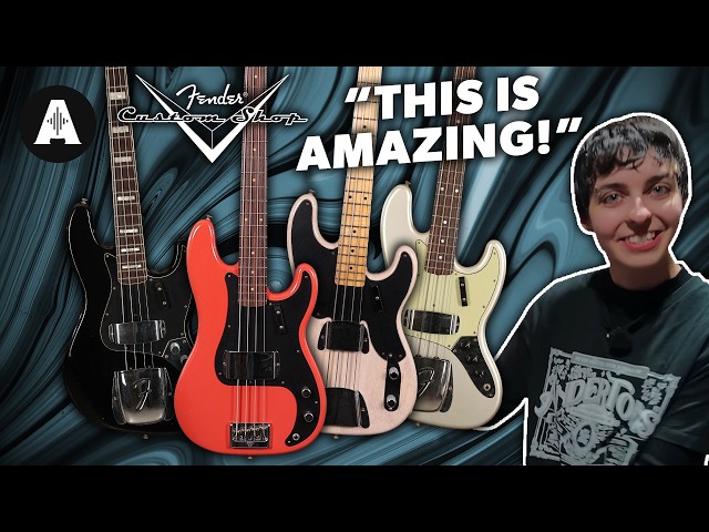 Fender Custom Shop Basses - Do They Sound As Good As They Look?