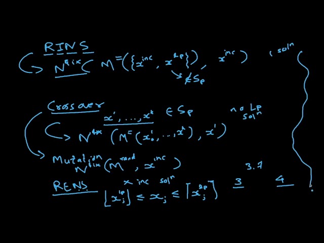 Large Neighborhood Search (LNS) in MIP