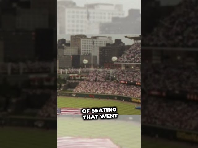 Cleveland Indians extra seating #mlb #stadium