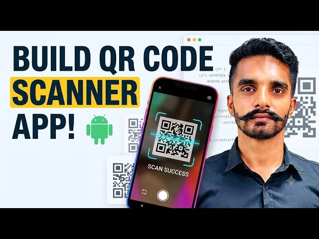 Build a QR Code Scanner App in Android Studio | Full Source Code