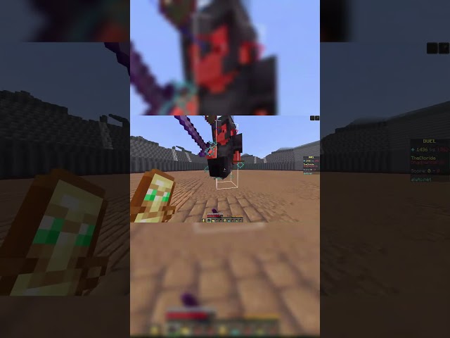 Pov: Hackers trying to use their hacks in front of me #minecraft #hypixel #thecloride