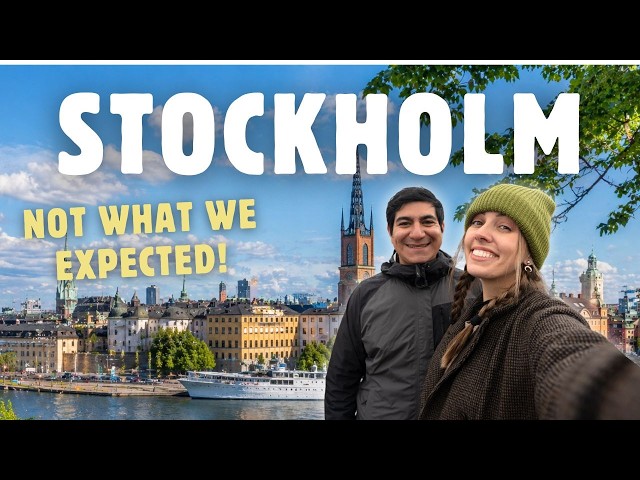 A PERFECT Trip to STOCKHOLM (We Fell in LOVE!) 🇸🇪 | Things to Do + Eat (Travel Guide)