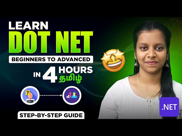 Dot NET Tutorial tamil | .NET Complete Tutorial In Tamil