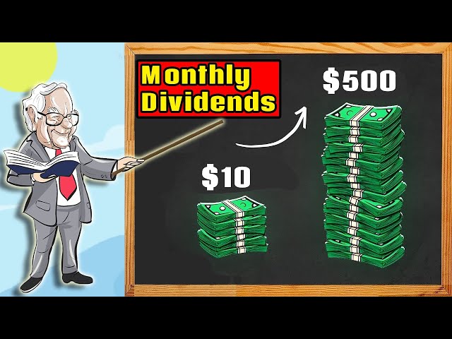 How to Make $500 in Dividends a Month from $10,000!