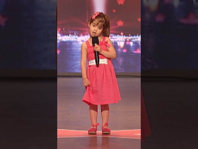 she's the YOUNGEST contestant EVER on AGT!