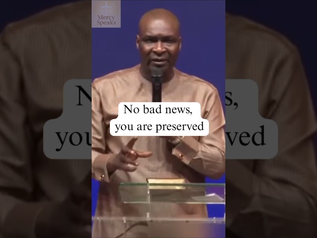 No bad news, you are preserved || Apostle Joshua Selman