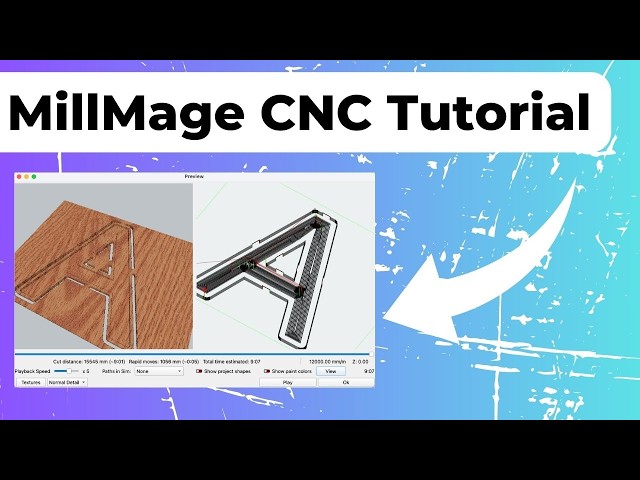 MillMage Basics for CNC Milling: Pocket, Profile, Tabs & GRBL Machine Setup (Beginner Friendly)