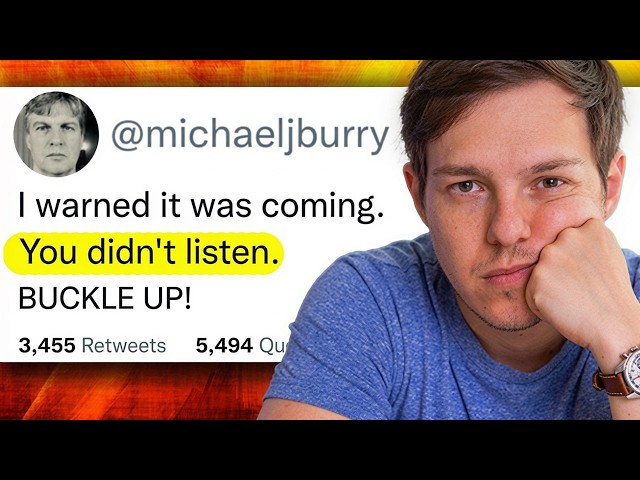 DO NOT BUY STOCKS! (Michael Burry’s Final Warning)