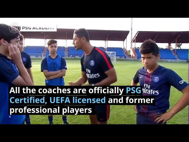 The highest qualified and rated coaching staff in Florida at the PSG Academy Florida