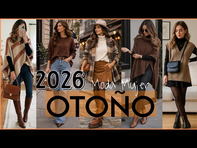 OUTFITS OTOÑO 2026 | IDEAS DE OUTFITS PARA OTOÑO MODA MUJER 2026 | Outfits ideas Fall 2026