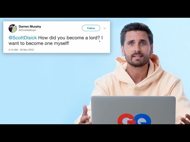 Scott Disick Replies to Fans on the Internet | Actually Me | GQ