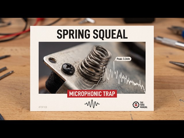 The Pickup Mounting Screw Mistake: Why Steel Springs Create Microphonic Squeal