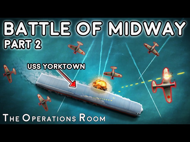 The Battle of Midway (2/2) - Sink the Japanese Carriers! - Animated