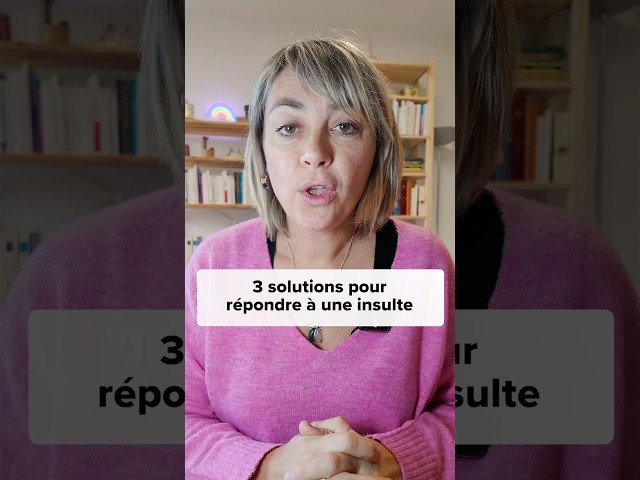 How to react to insults: three strategies for keeping the peace