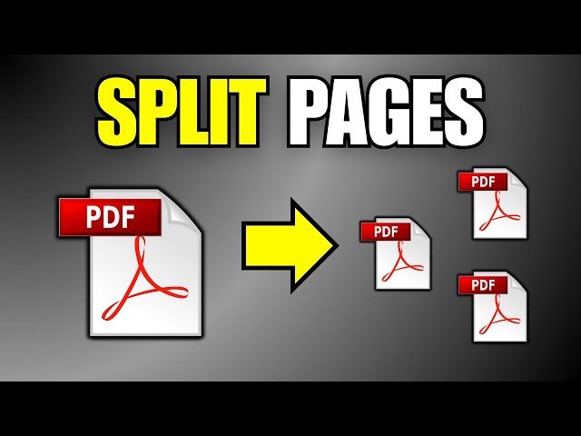 How To Split PDF Pages Into Separate Files
