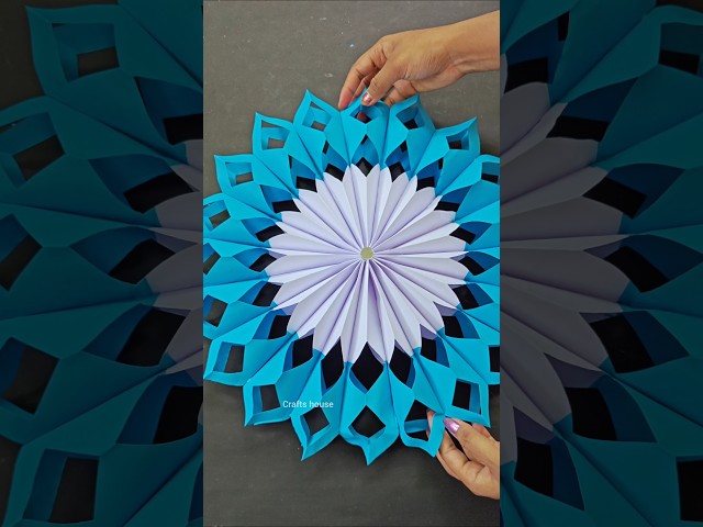 DIY beautiful paper 3D hanging 😍❤️ #diy #crafts #papercraft #creative