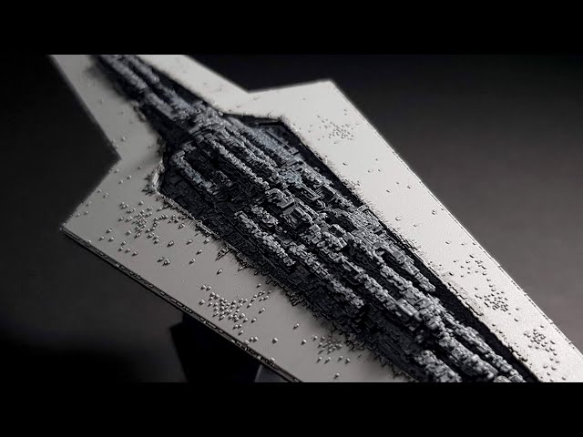 How to paint a super detailed Super Star Destroyer
