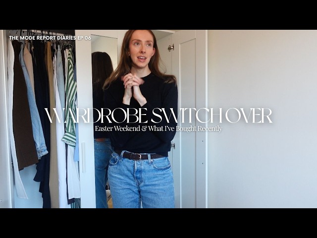 A Spring Wardrobe Organisation & Easter Weekend 