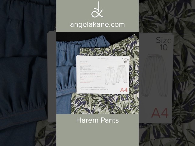 Harem Pants Sew Along