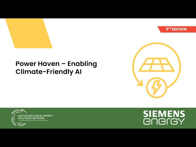 Power Haven – Enabling Climate-Friendly AI | Universities for Goal 13