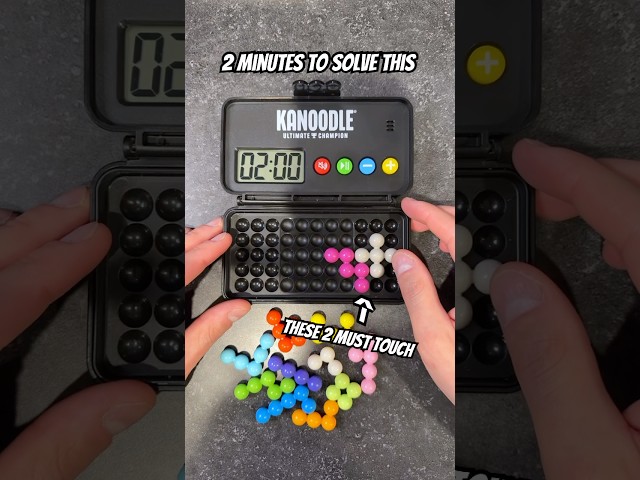 Solve the Puzzle in 2 Minutes, but These 2 Pieces MUST Touch