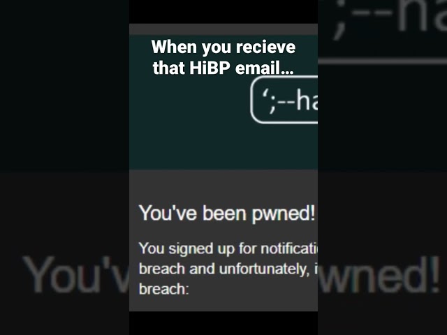 Being Pwned