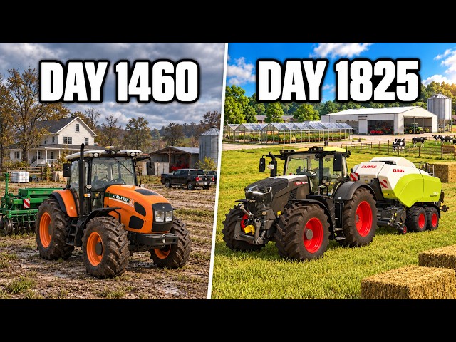 I SPENT 365 DAYS BUILDING MY FARMING EMPIRE