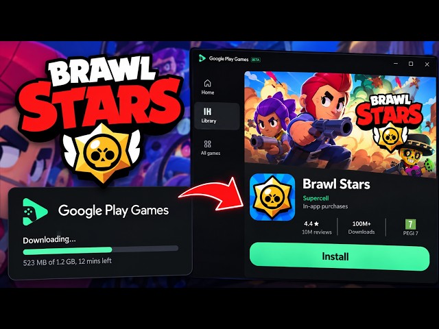 Download & Install Brawl Stars on PC