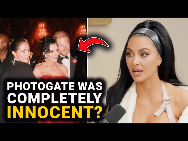 Kim Kardashian Denies Feud Drama Over Deleted Meghan & Harry Photos