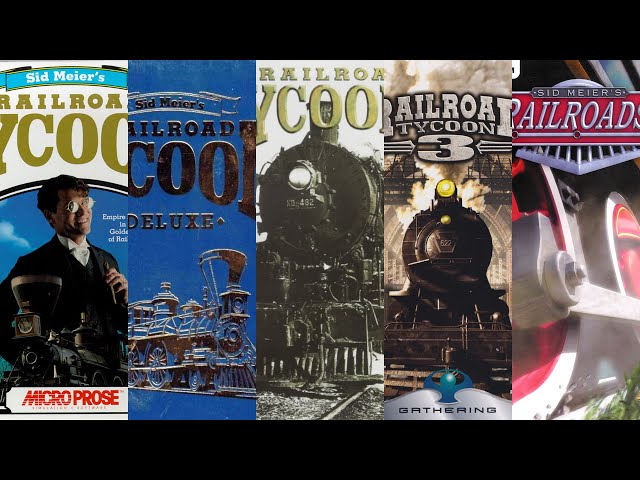 The Evolution of RAILROAD TYCOON games 1990 - 2006 🎮