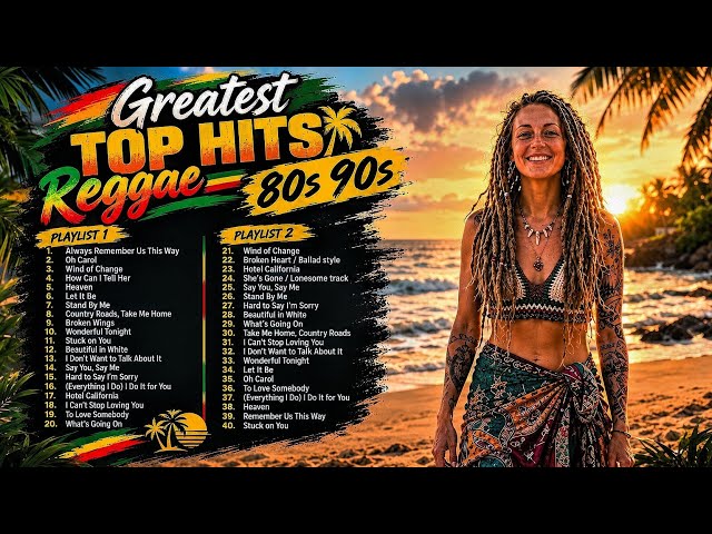 Greatest Reggae Hits 80s 90s 🌴 | Classic Reggae Covers | Relaxing Reggae Playlist #greatesthits 