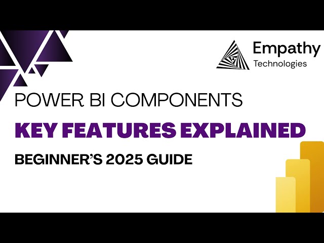Power BI Components | Key Components of Power BI? Power BI Tutorial for Beginners 2025