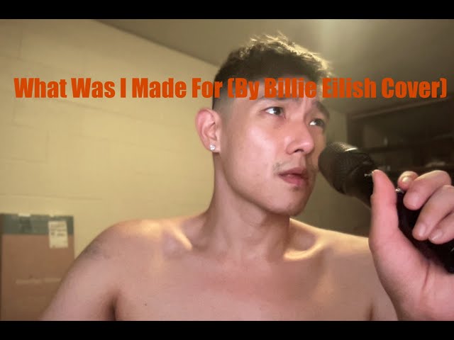 What I was made for cover (Male Cover By MiikyMikkey | Recorded Singing)